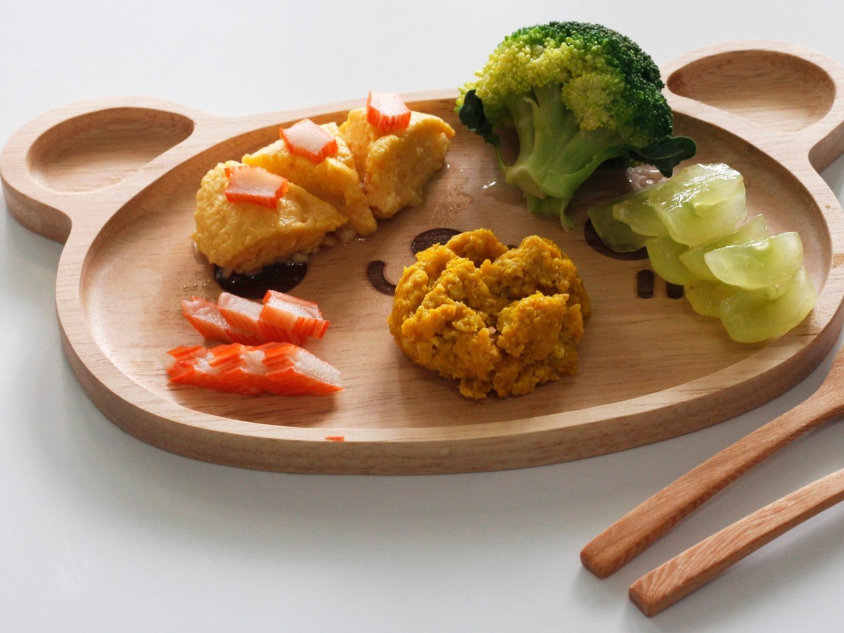 Assiette repas bio pour enfant